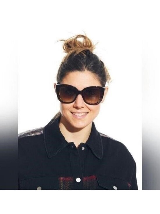 New - ? Original Gucci Light Brown Butterfly Ladies Sunglasses GG0327S 002 main image 9